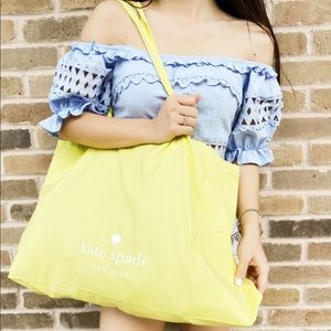 SALE‼️👜💕Kate Spade gift yellow tote